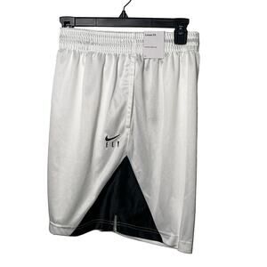 Nike Dri-FIT ISoFly Women's Basketball Shorts white/ black XXL